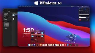 MacOS Big Sur Theme For Windows 10 || Make Windows 10 Look Like MacOS Big Sur 2021