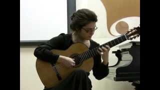 Manuel Ponce. Sonata classica. Allegro. Part four.   Anastasia Nosobin  Guitar  Bert  Kwakkel