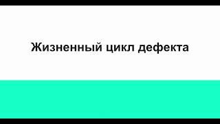 Жизненный цикл бага в трекинговой системе. Жизненный цикл дефекта.