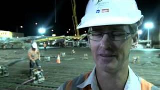 Largest concrete pour for Brisbane's Airport Link Project