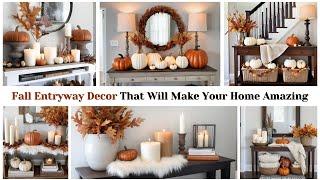 Fall Entryway Decor ideas That Will Make Your Home Amazing