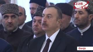 President Ilham Aliyev visited Imamzade religious complex in Ganja