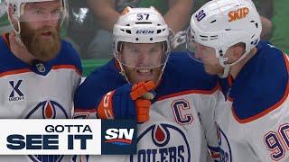 GOTTA SEE IT: Connor McDavid Turns On The Jets For An Explosive Breakaway Goal