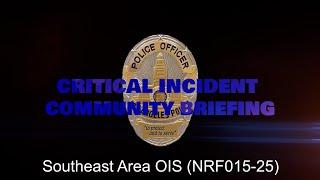 Southeast Area OIS May/3/2025 (NRF015-25)