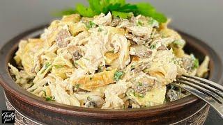 Отличный Куриный Салат "Рваная Курица"!