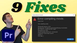 FIX “Error Compiling Movie” in Premiere Pro (2024 Updated)