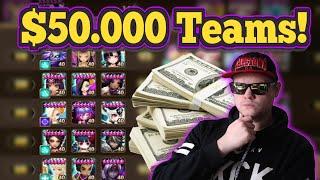 $50.000 World Guild Battle Teams! - Summoners War