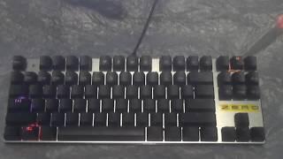 Metoo Zero Mechanical Keyboard Outemu CK Black TKL NKRO