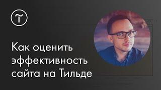 Мастер-класс «Как оценить эффективность сайта на Тильде̵»