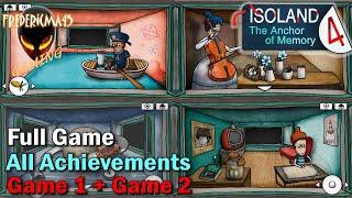 ISOLAND 4 The Anchor of Memory Full GAME Walkthrough / All Achievements (Game 1 + Game 2)