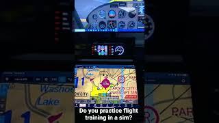 Just a little instrument flight training with ForeFlight and Xplane 11. Do you?