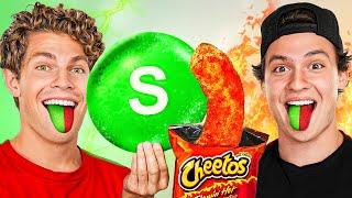 Spicy vs Sour Food Challenge!