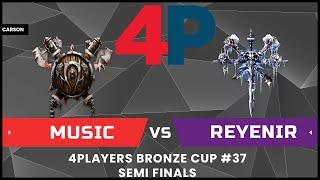 WC3 - 4Players Bronze Cup #37 - Semifinal: [ORC] Music vs. Reyenir [UD]