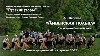 А. Широков "Ливенская полька" фрагмент программы "Играй гармонь"