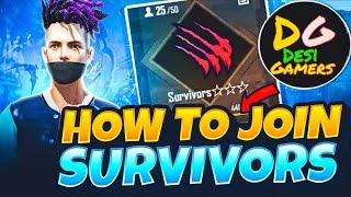 How to join survivors guild || Desigamers Guild Freefire || SRV SMARTY