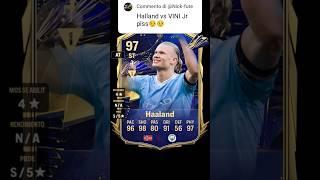 Haaland vs Vinicius jr #haaland #viniciusjr #calcio #football #ultimateteam #fifa24