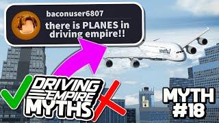 Busting 35 of *YOUR* MOST POPULAR Myths in Driving Empire!!