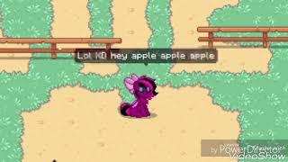 Pony town animation the pony and the apple