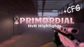 CS 2 Primordial hvh showcase | free cfg + crack in desc | primordial.cc