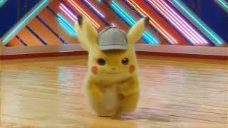 Detective pikachu dancing "Jurassic Park Remix"