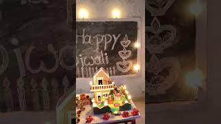 #Kids Create a Beautiful Miniature House for Diwali | School Project Showcase🪔