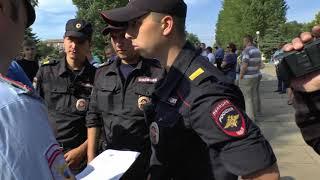 Митинг против повышения пенсионного возраста Тольятти 9.09.2018