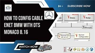 How to config Cable ENET BMW with DTS Monaco 8 16