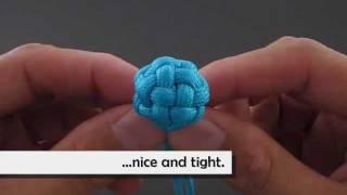 How to Make a Tiny Globe Knot by TIAT