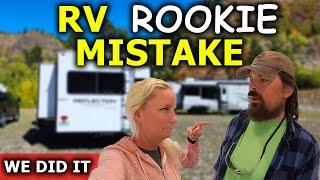 RV Rookie Mistake, You Need Instructions For This? Crazy | RV Life