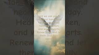 A prayer to heal hearts