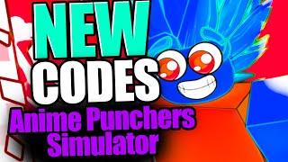 Anime Punchers Simulator CODES - ROBLOX Anime Punchers Simulator Code [NEW UPDATE 2023]