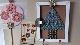 DIY FAÇA VOCÊ MESMO LINDA DECORAÇÃO  DE NATAL GASTANDO POUCO