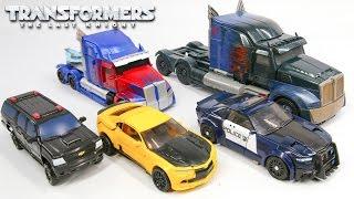 Transformers 5 The Last Knight Optimus Prime Bumblebee Barricade Berserker Vehicle Car Toys