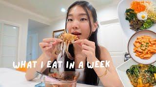 what i eat in a week │ (easy korean recipes)