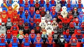 Epic LEGO Spider-Man 2016 Marvel Super Heroes Complete Collection Official & Unofficial Minifigures