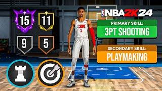 The NBA 2K24 MYPLAYER BUILDER...