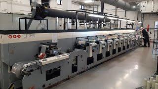 MPS  EF-340 - 8 color gearless flexo-printing machine