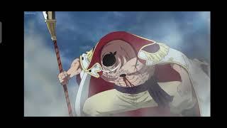 epic moment whitebeard says luffy carries will of D.