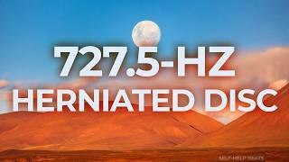 727.5-Hz Music Therapy for Herniated Disc | 40-Hz Binaural Beat | Healing, Relaxing, Calming