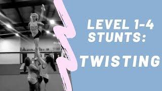 Level 1-4 progression: Twisting Stunts