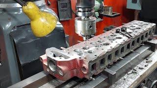 Dead Cylinder Head Restoration | Resurfacing Old Rusty cylinder Head | #restoration