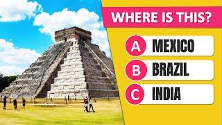 Guess the Country by Famous Landmarks or Munument | Landmark Quiz 2024 Hard Level