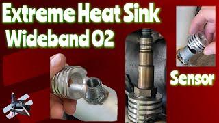 Heat Sink for Wideband O2 Sensor diy machining build - Zeitronix Pro-M EFI