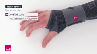 Manumed active – Product Benefits for the Wrist Support | medi USA