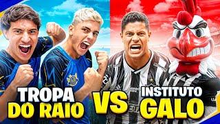 TROPA DO RAIO VS INSTITUTO GALO! - JOGO REAL