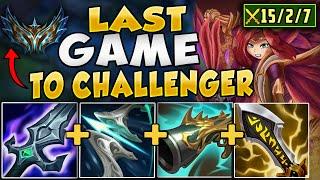 RANK 1 QUINN DOMINATING ON THE LAST GAME TO CHALLENGER (1V9 GAMEPLAY) - League of Legends