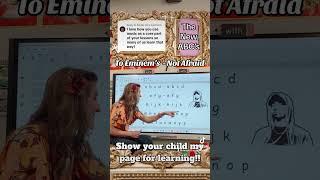 The New Alphabet Song to Eminem’s “Not Afraid”