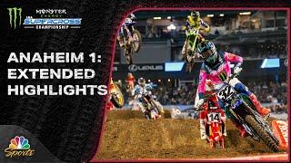 Supercross 2025 - Round 1, Anaheim I | EXTENDED HIGHLIGHTS | 1/11/25 | Motorsports on NBC