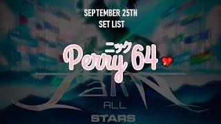 ニック PERRY 64 | Latin All-Stars Festival 2022 SET LIST