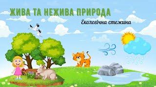 Жива та нежива природа Подорож з тигриком Чомучкою у світ живої і неживої природи